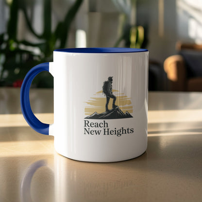 Reach New Heights Motivational Coffee Mug product