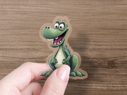 Cute Cartoon Crocodile Sticker Perfect for Kids product