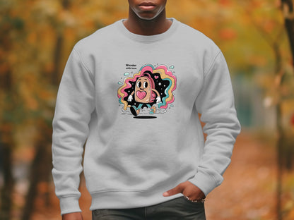 Wander Character Vibrant Graphic Sweatshirt product type