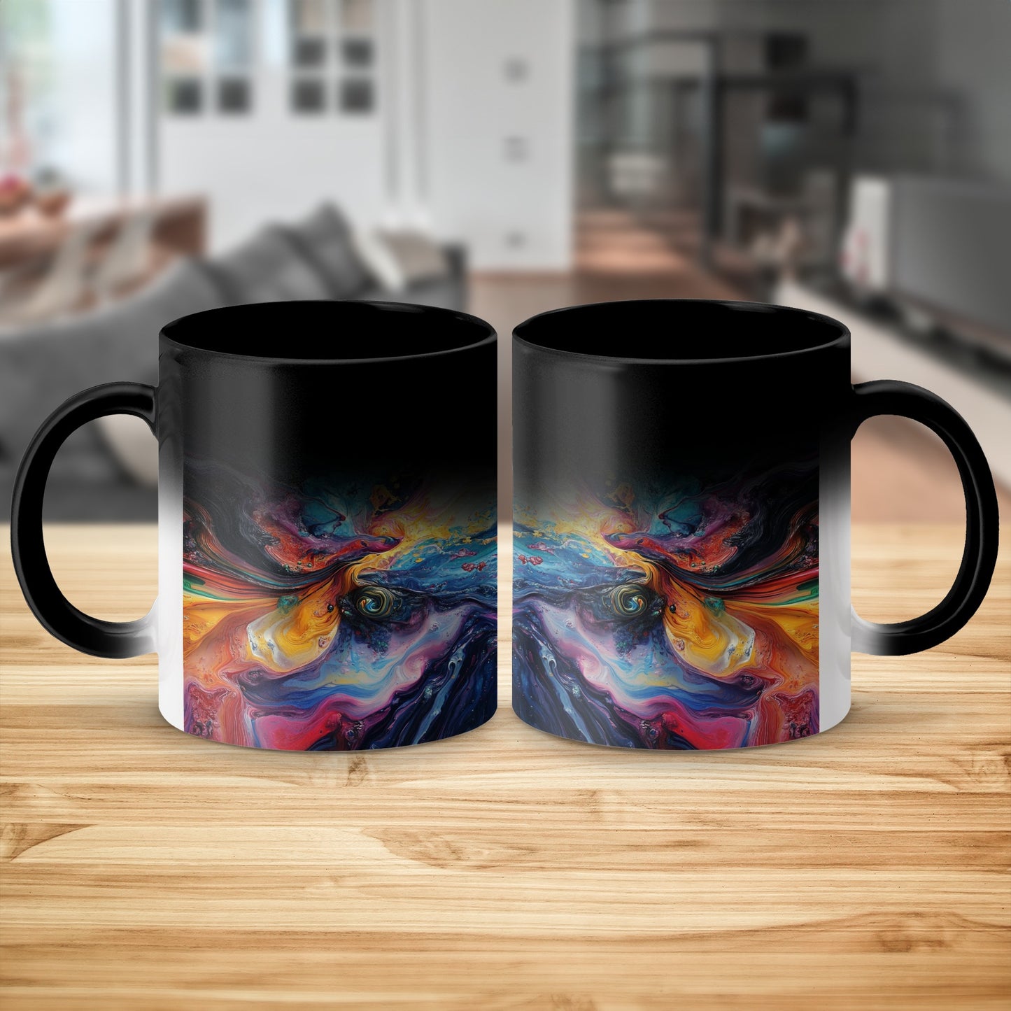 Stunning Abstract Art Coffee Mug Vivid Drinkware product