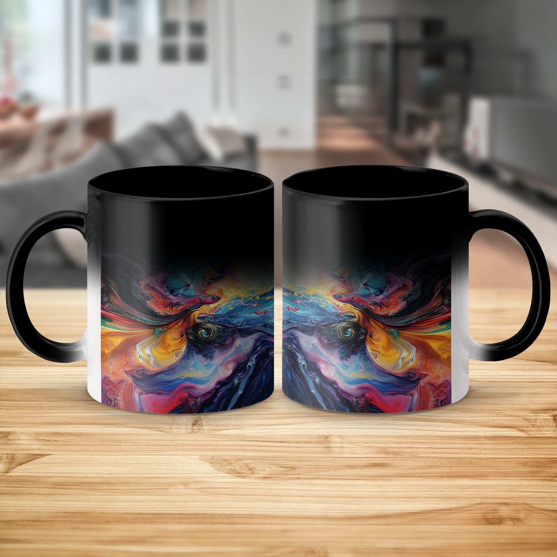Stunning Abstract Art Coffee Mug Vivid Drinkware product