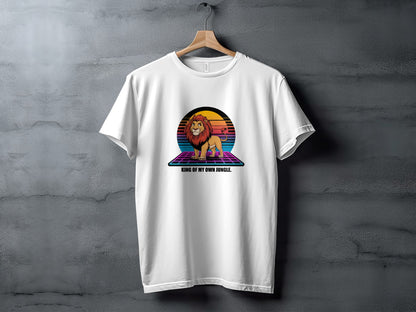 King Lion of My Own Jungle Graphic Tee product type