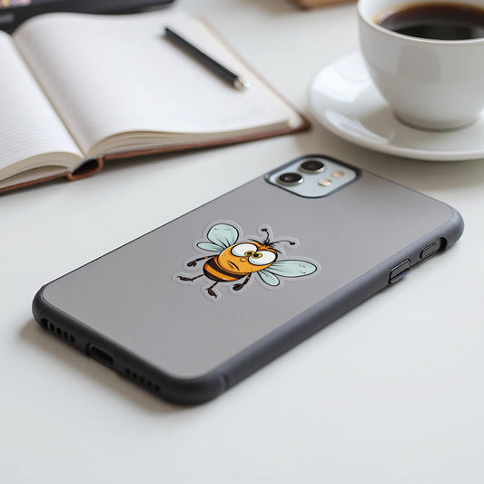 Cute Cartoon Bee Printed Phone Case product type