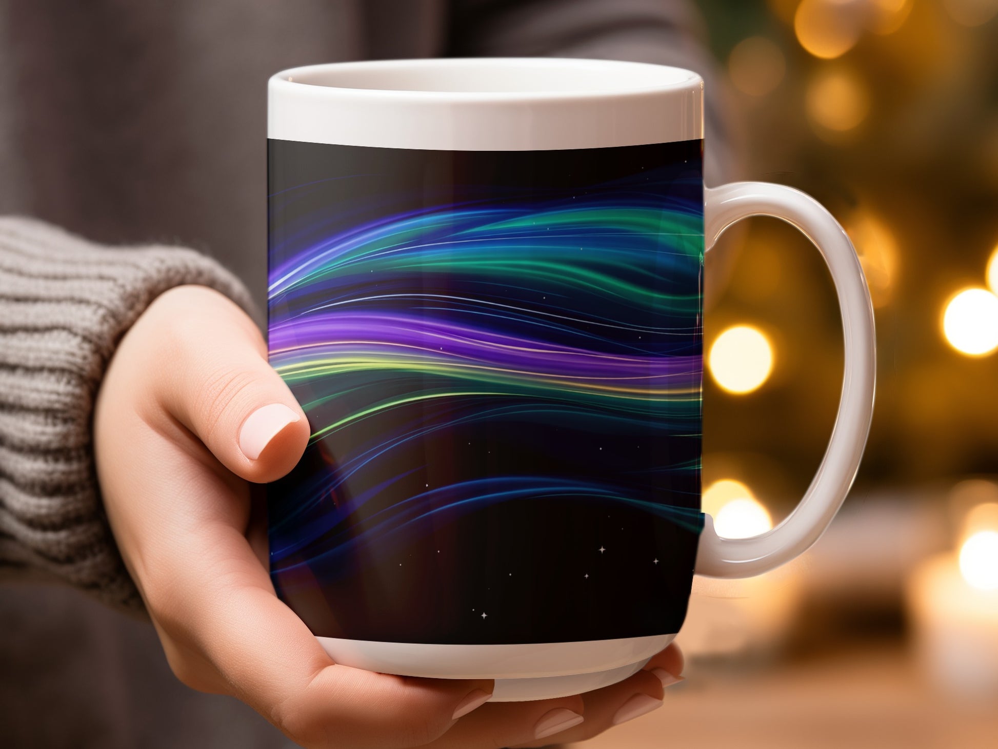 Colorful Abstract Patterned Design Mug product
