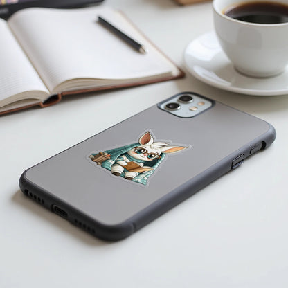 Adorable Cartoon Bunny Design iPhone Case product