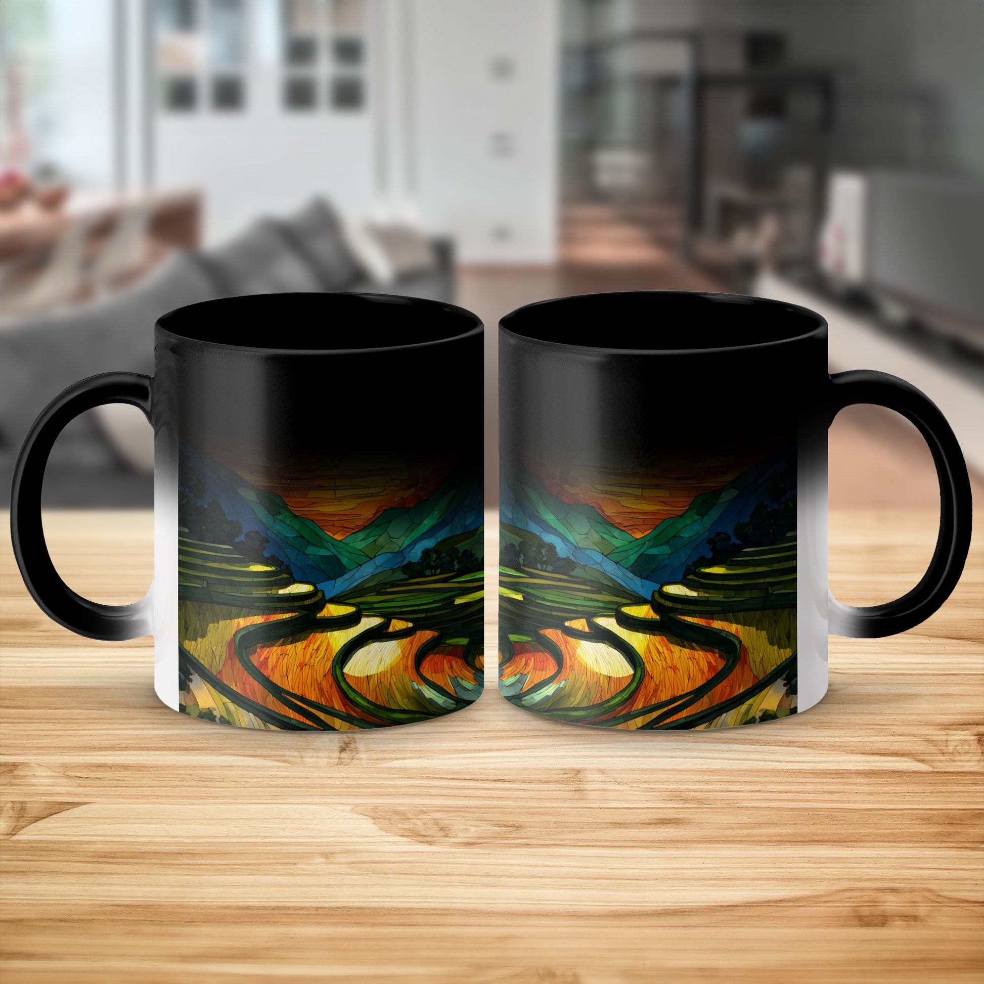 Artistic Landscape Design Coffee Mug product