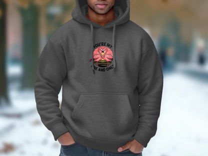 You're My Love And Only Flamingo Graphic Hoodie product