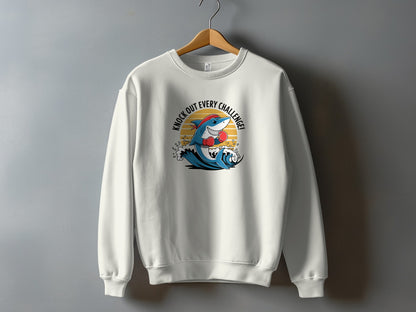 Knock Out Every Challenge Shark Hoodie product