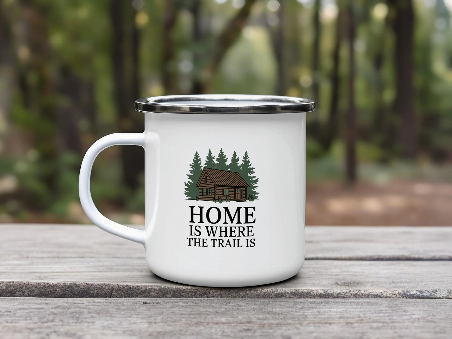 Home is Where the Trail Is Campfire Mug product type