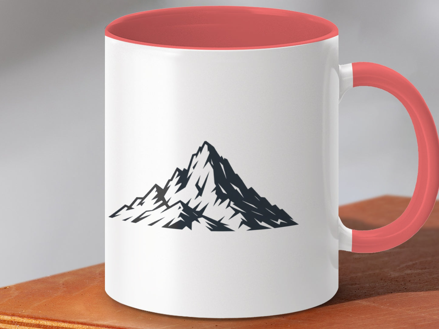 Mountain Summit Print Ceramic Mug product