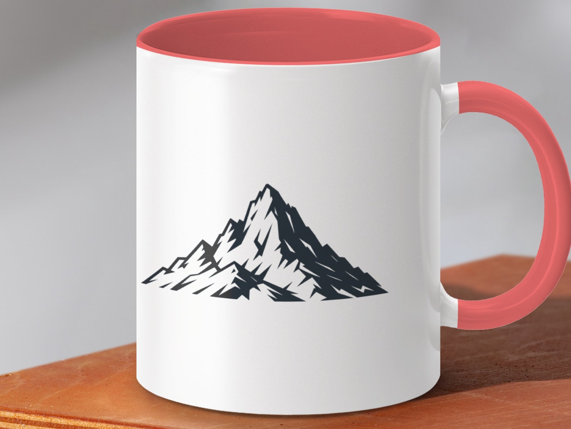 Mountain Summit Print Ceramic Mug product