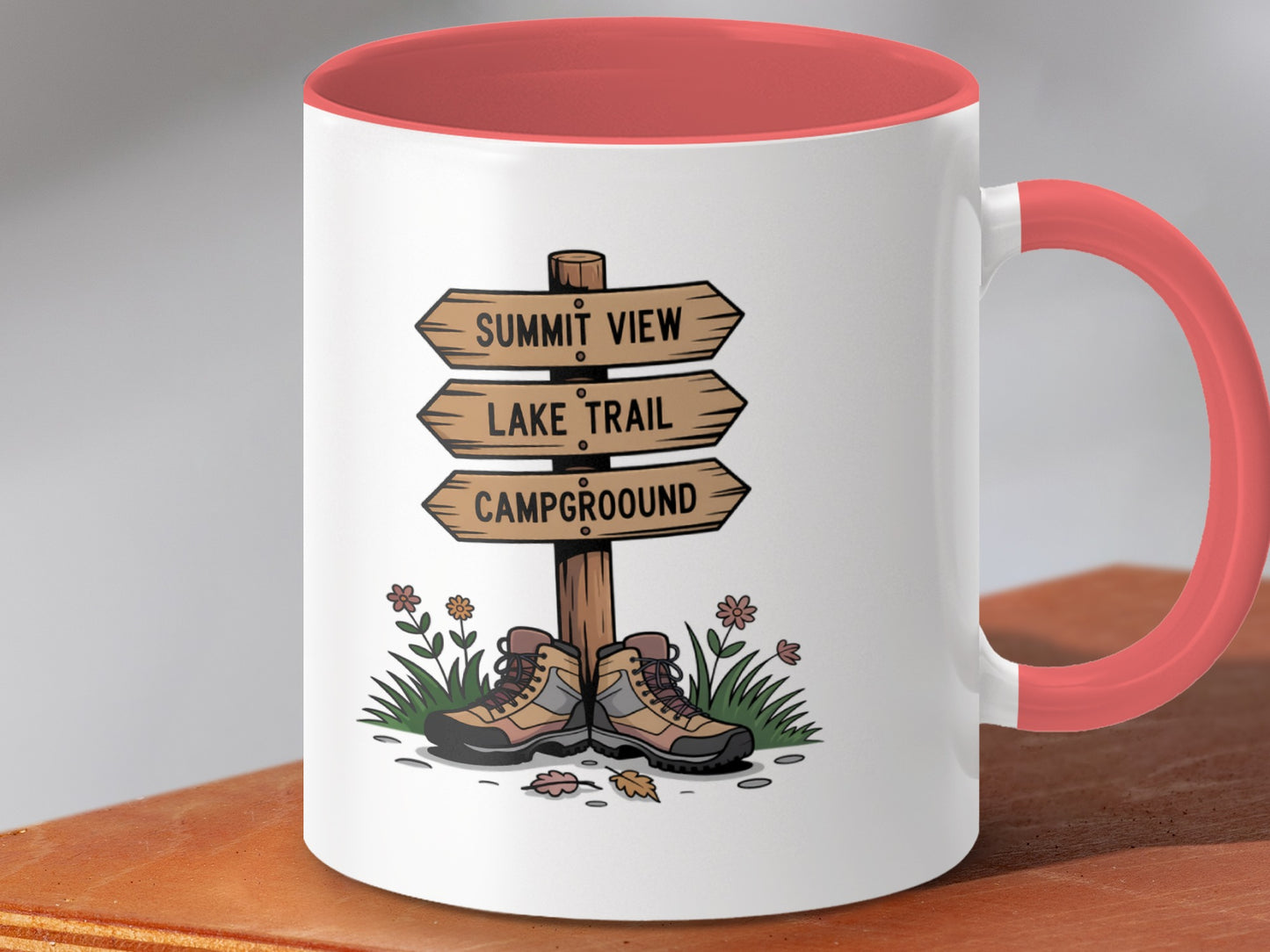 Summit View Lake Trail Campground Mug product type