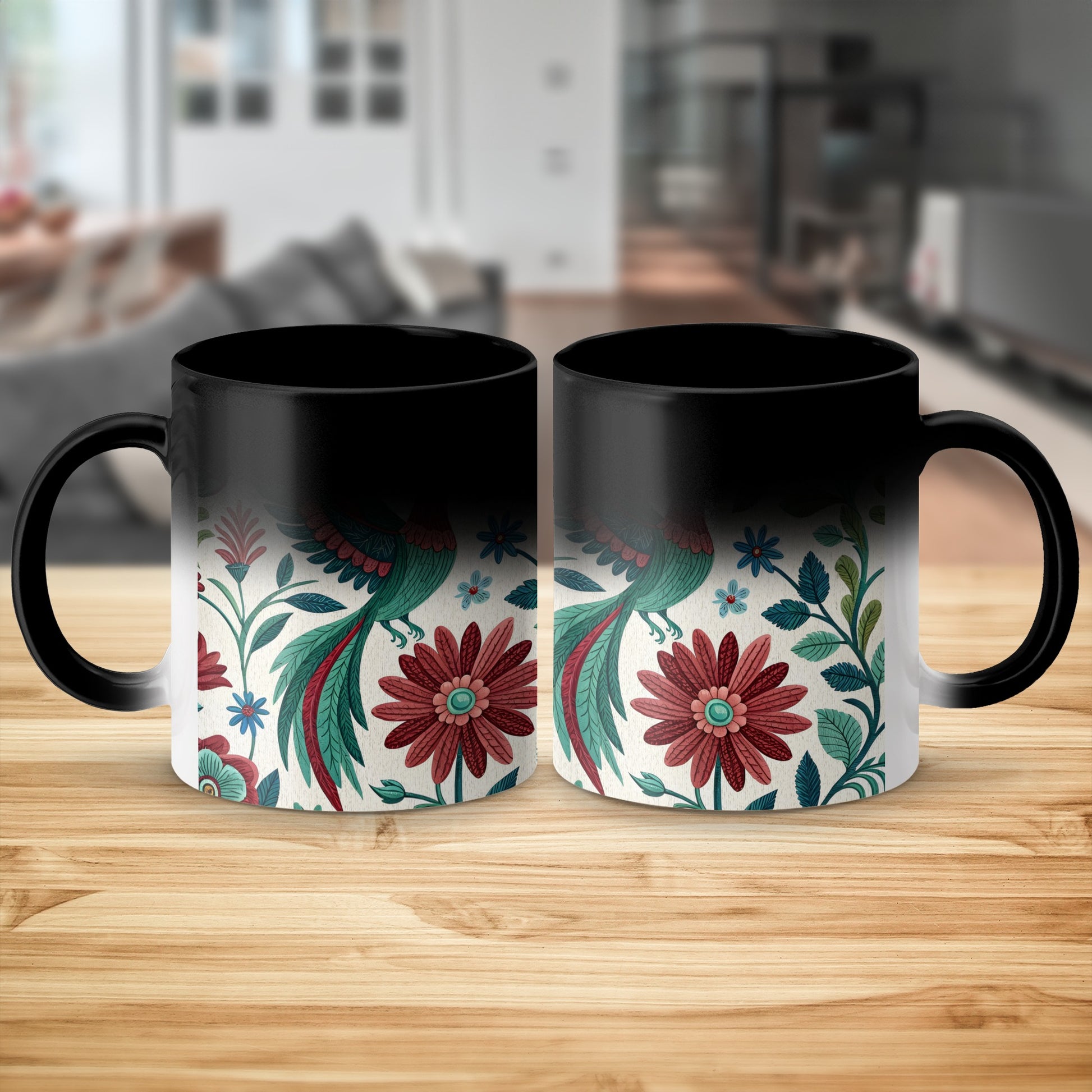 Beautiful Floral Design Mug for Coffee Lovers product