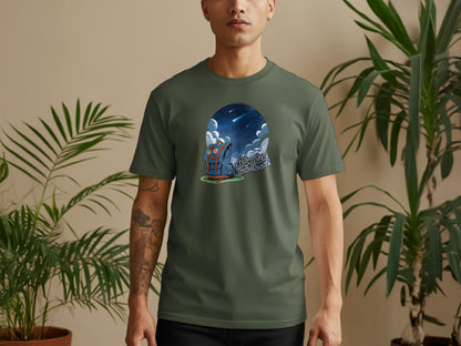 Space Adventure Retro Design Graphic Tee product