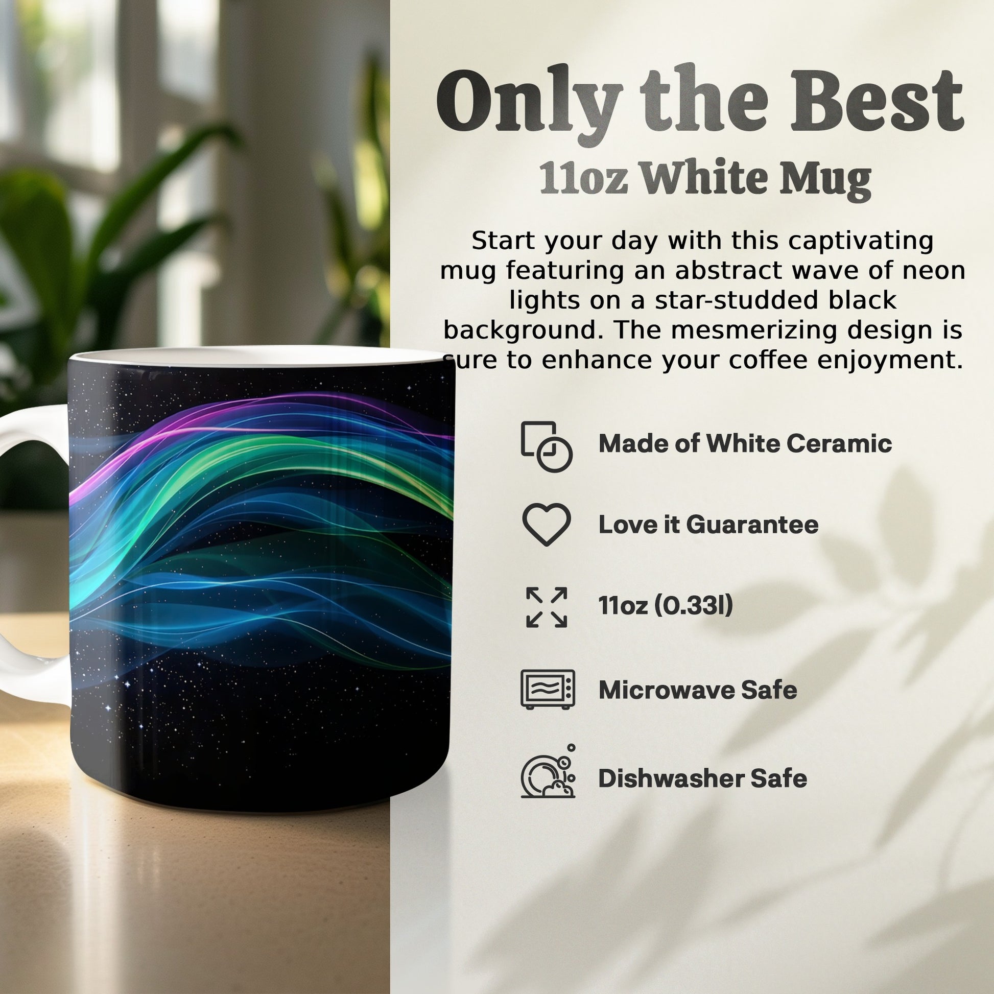 Only the Best 11oz White Mug coffee product