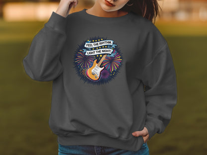 Feel The Rhythm Light The Night Sweatshirt product type