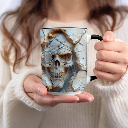 Skull Makes an Impact Ceramic Mug product