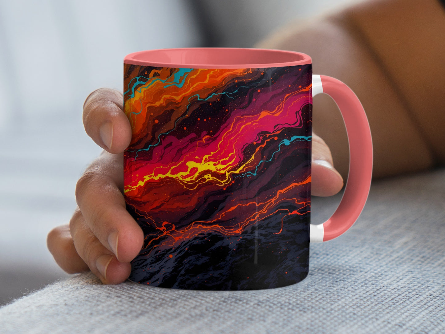 Vibrant Abstract Art Coffee Mug Perfect Gift product