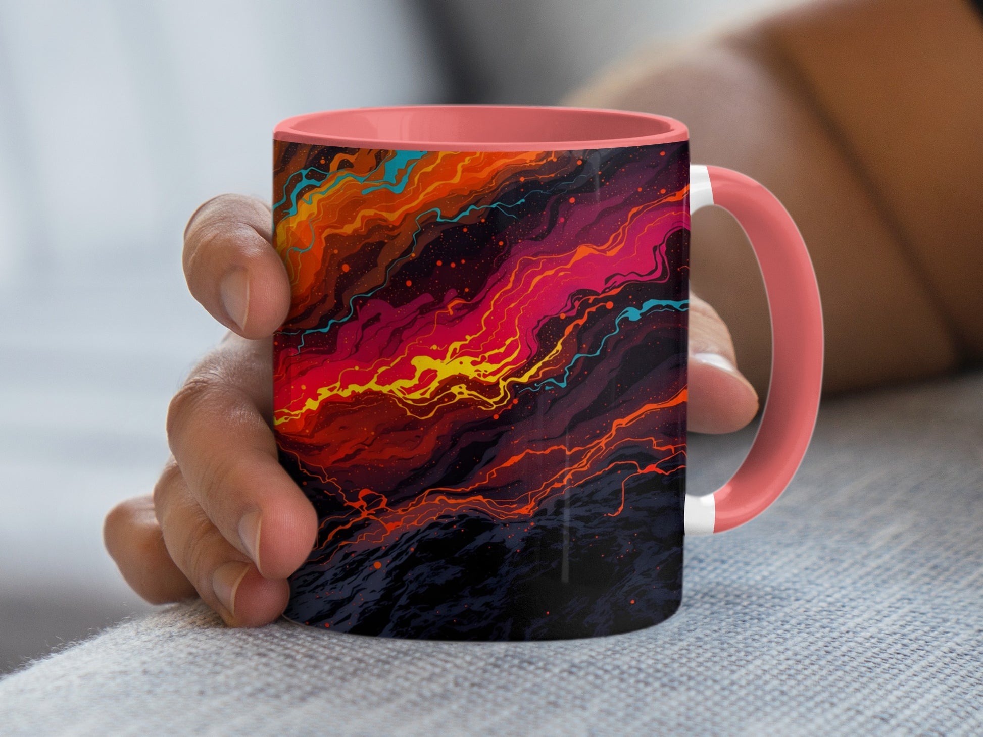 Vibrant Abstract Art Coffee Mug Perfect Gift product