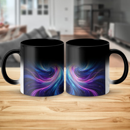 Colorful Cosmic Swirl Design Mug product type