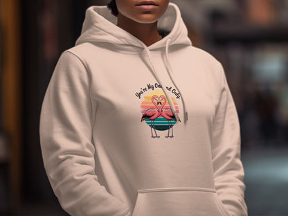 You're My One and Only Flamingo Hoodie product