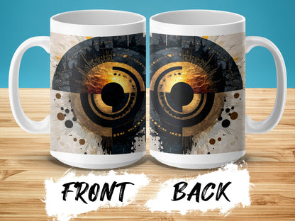 Mesmerizing Abstract Patterned Designer Mug product type