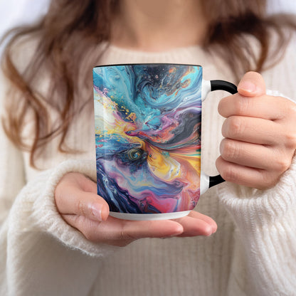 Vibrant Artistic Abstract Pattern Coffee Mug product