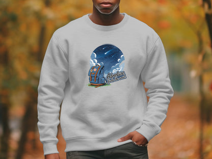 Adventure Awaits with This Unique Sweatshirt Product Type
