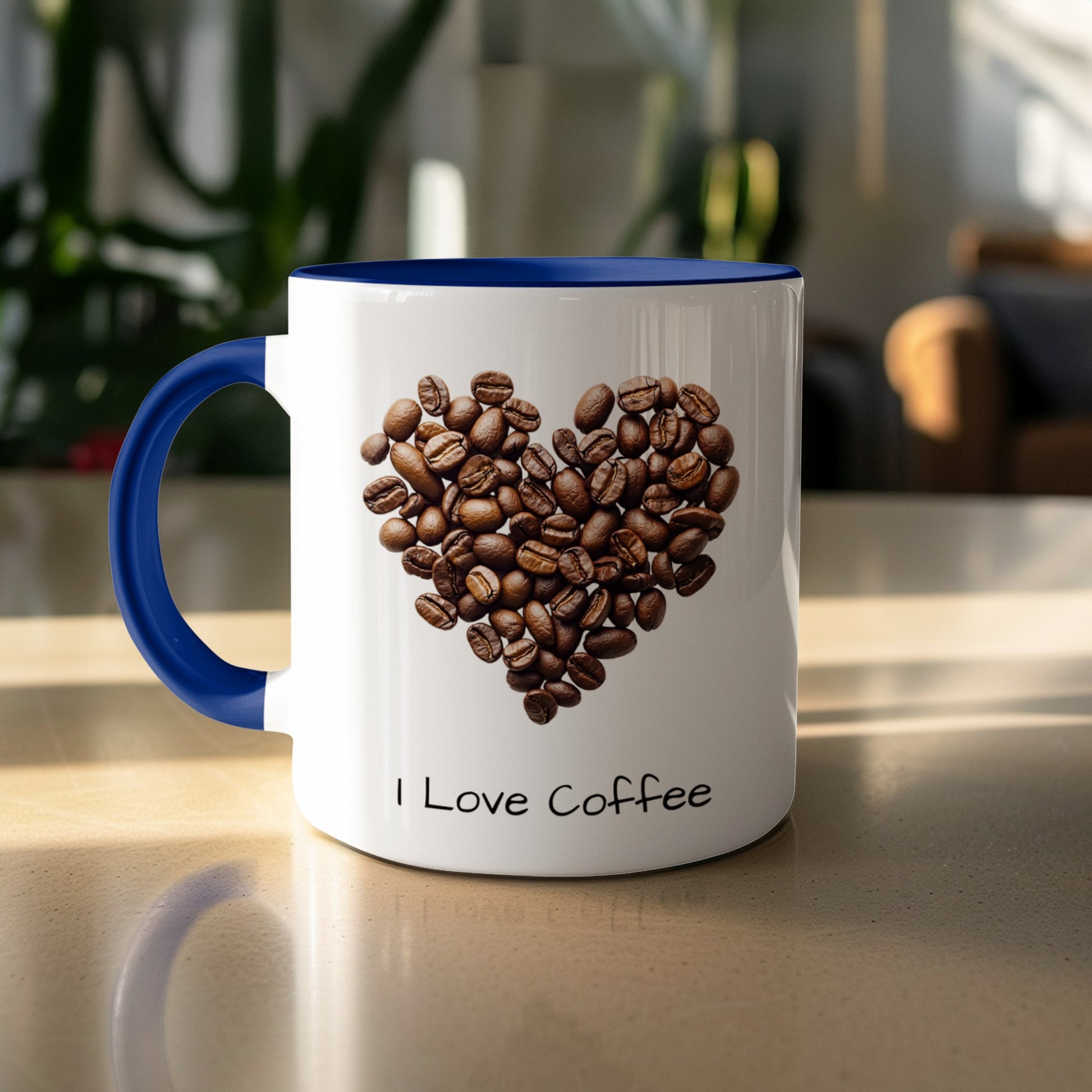 I Love Coffee Heart Design Mug Perfect Beverage product type
