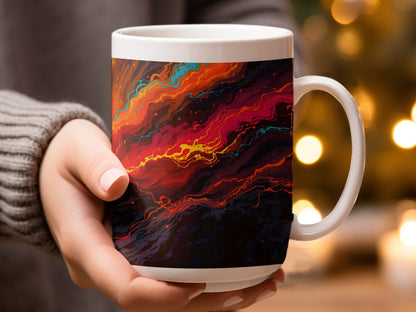 Vibrant Abstract Art Design Coffee Mug product type