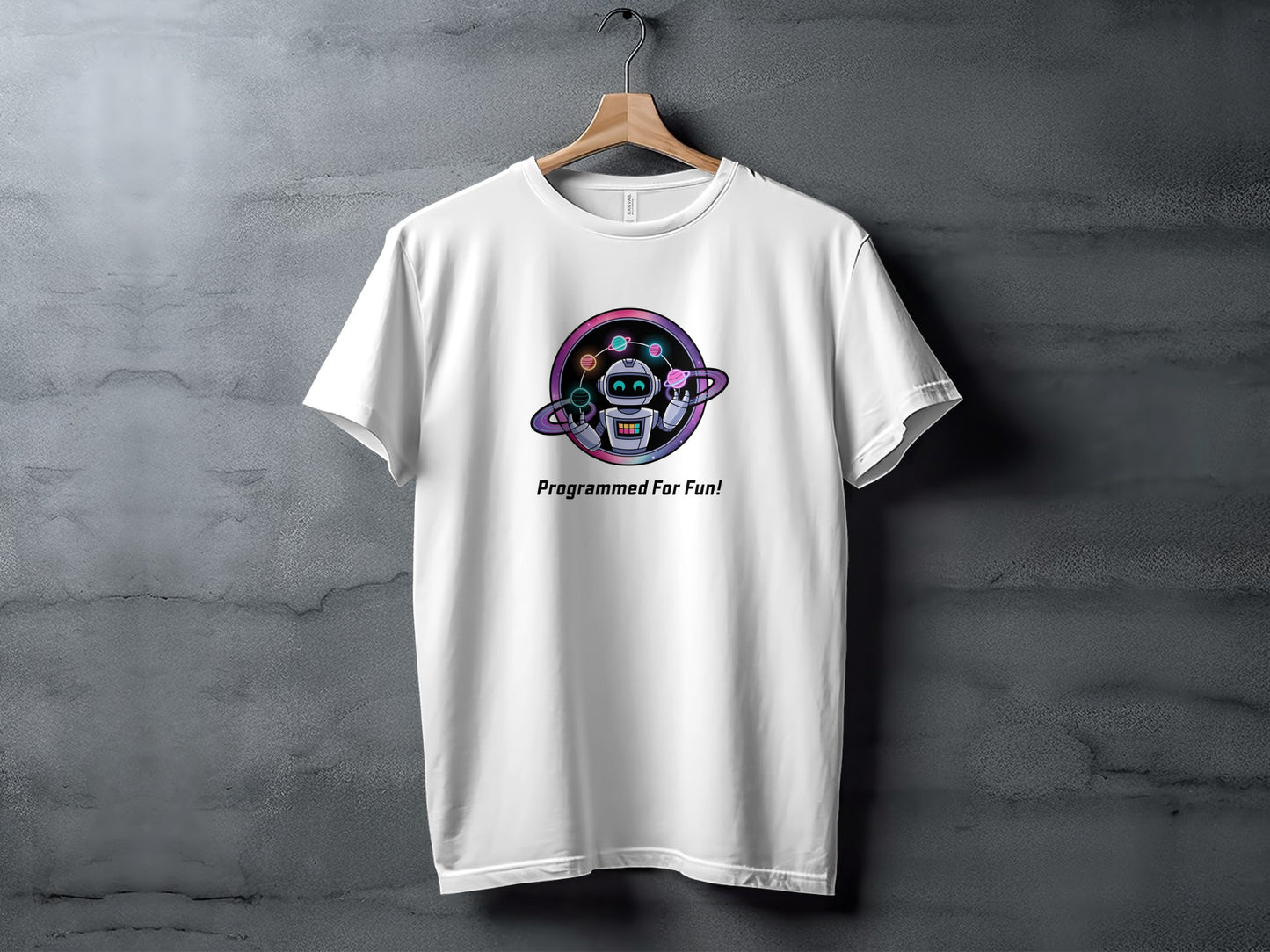 Programmed For Fun Graphic Tee product type