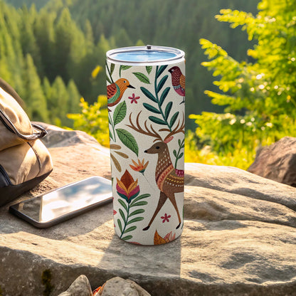 Colorful Nature Inspired Deer Design Tumbler product