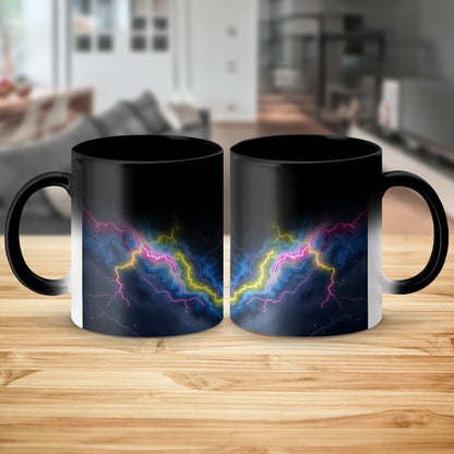 Electric Lightning Pattern Coffee Mug product