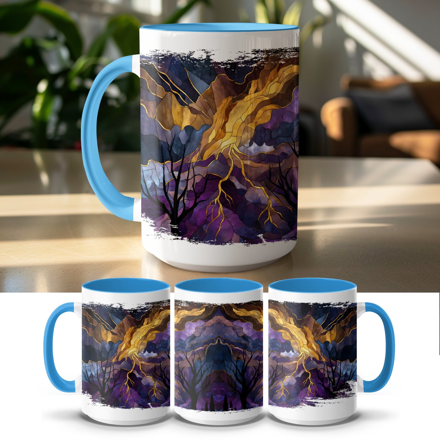 Unique Artistic Stormy Weather Design Mug product
