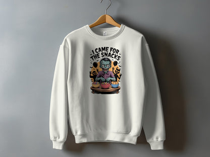 I Came for the Snacks Funny and Trendy Sweatshirt product type