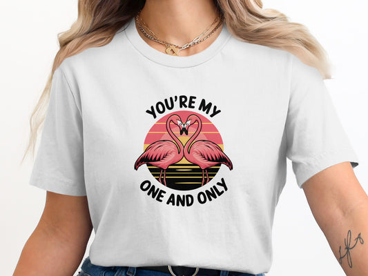 You're My One And Only Flamingo T-Shirt Product