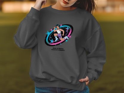 Born to Hustle Fueled by Stardust Sweatshirt product