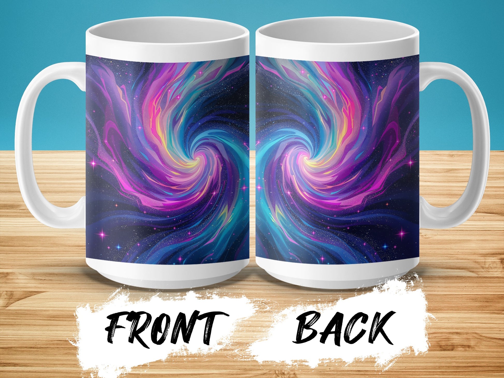 Vibrant Galaxy Design Coffee Mug Perfect Gift Product
