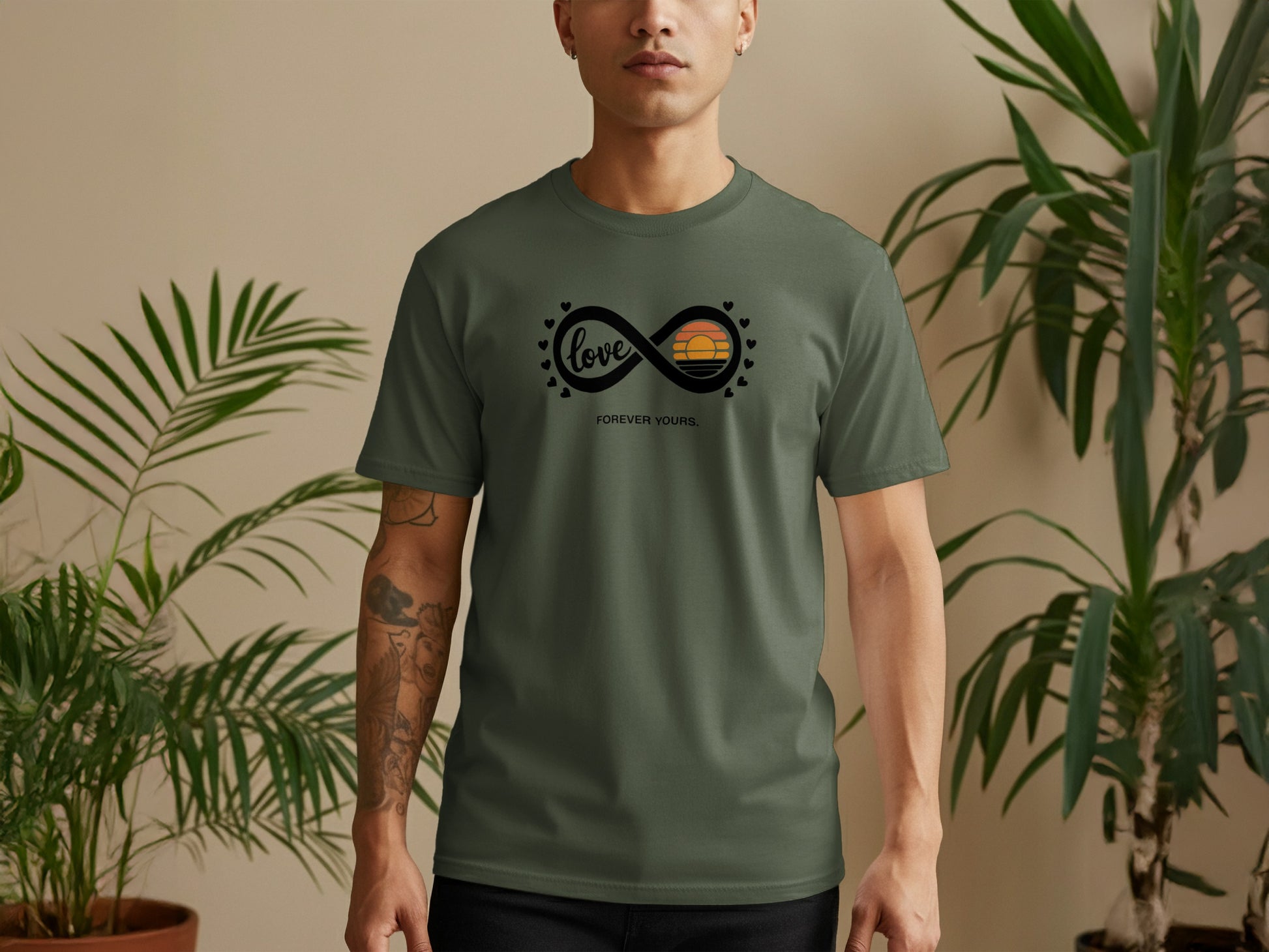 Forever Yours Love Infinity Sign Sunset T-shirt product