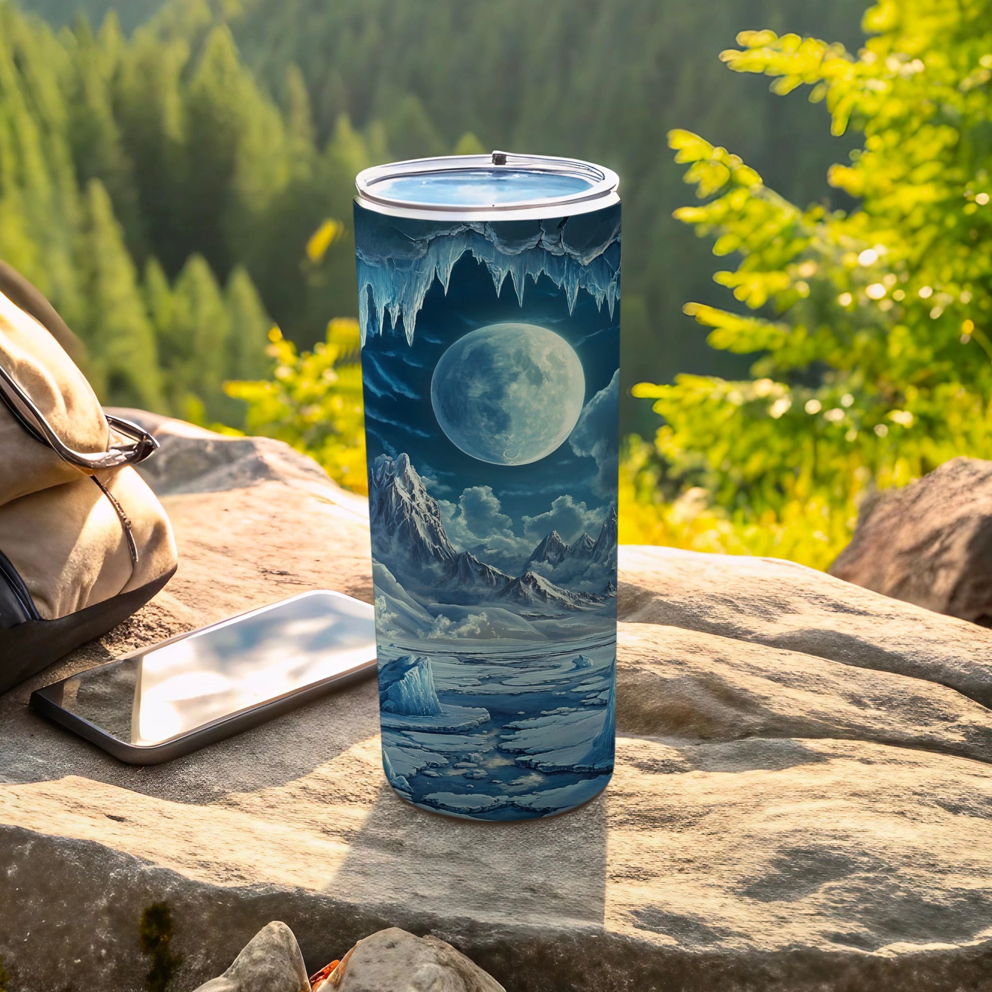 Majestic Moon and Mountains Scenic Touch product