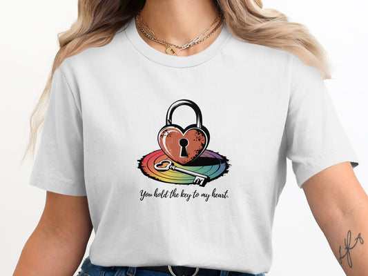 You Hold the Key to My Heart Graphic T-Shirt product