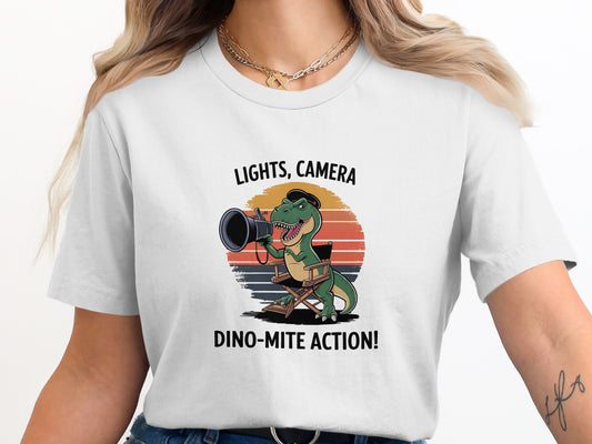 Lights Camera Dino-Mite Action Dinosaur Graphic product