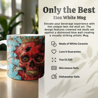 Visually Striking Artistic 11oz White Mug Product