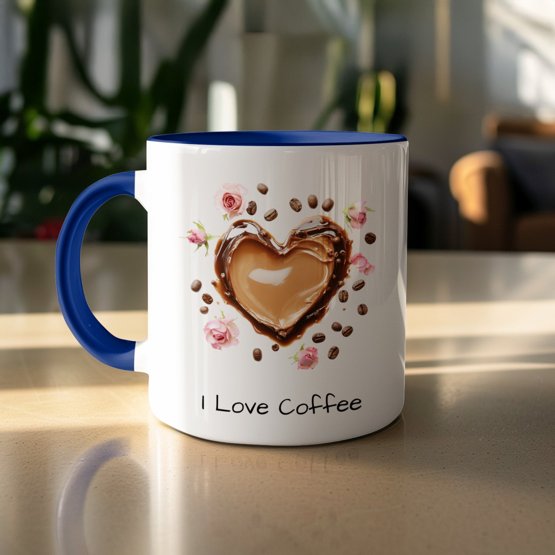 I Love Coffee Heart Design Printed Mug product