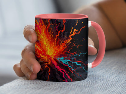 Vibrant Abstract Design Coffee Mug Unique Artwork product