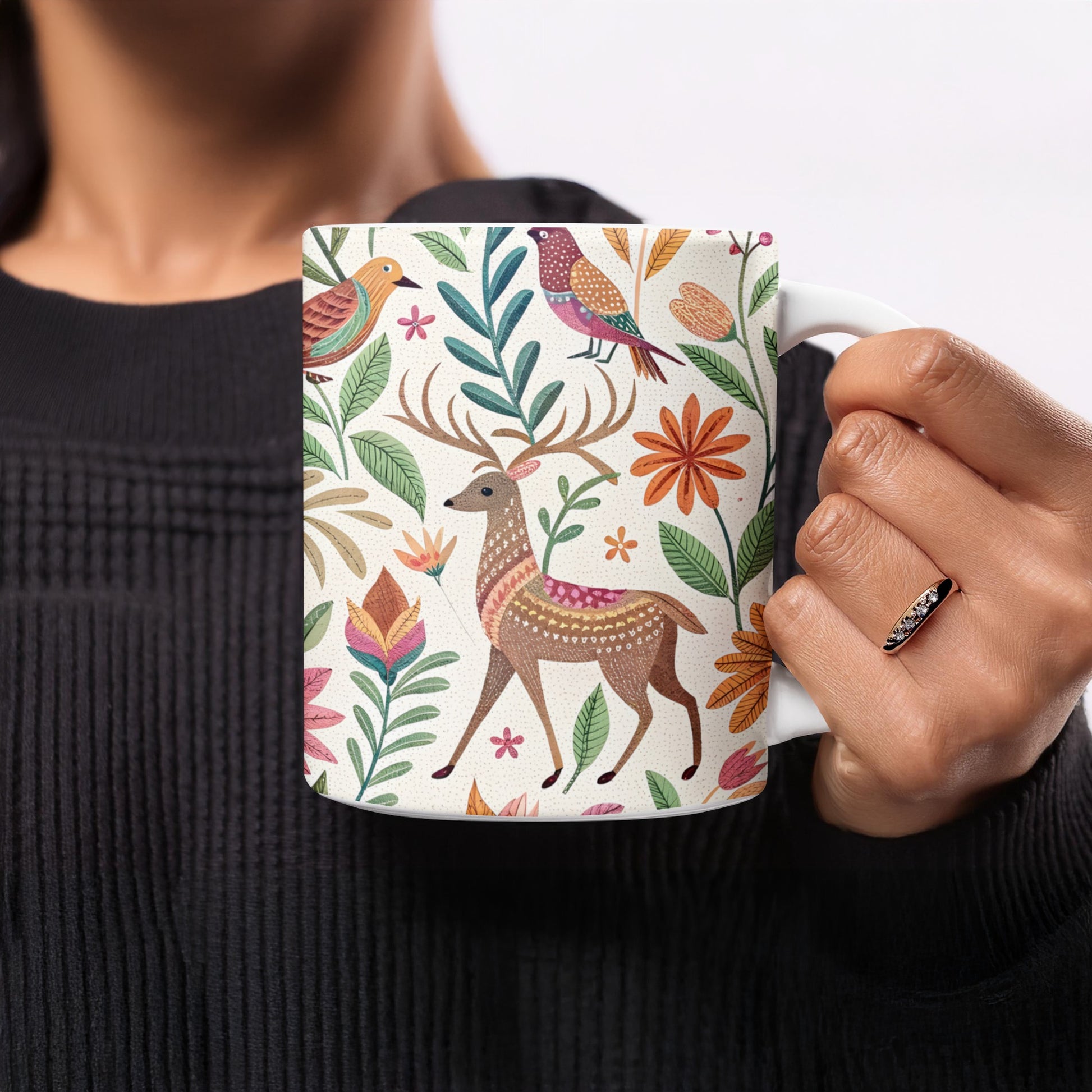 Beautifully Illustrated Wildlife Themed Mug product