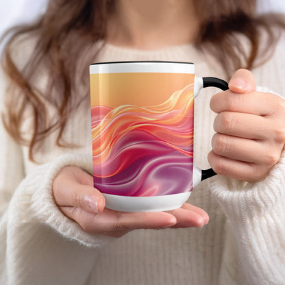 Colorful Wave Abstract Design Coffee Mug product