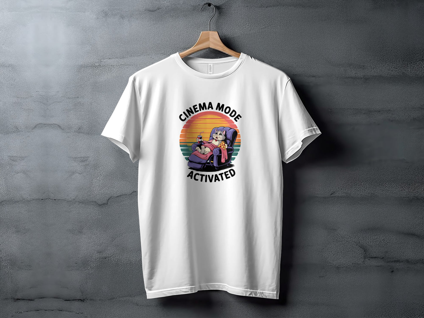 Cinema Mode Activated Graphic Tee product type