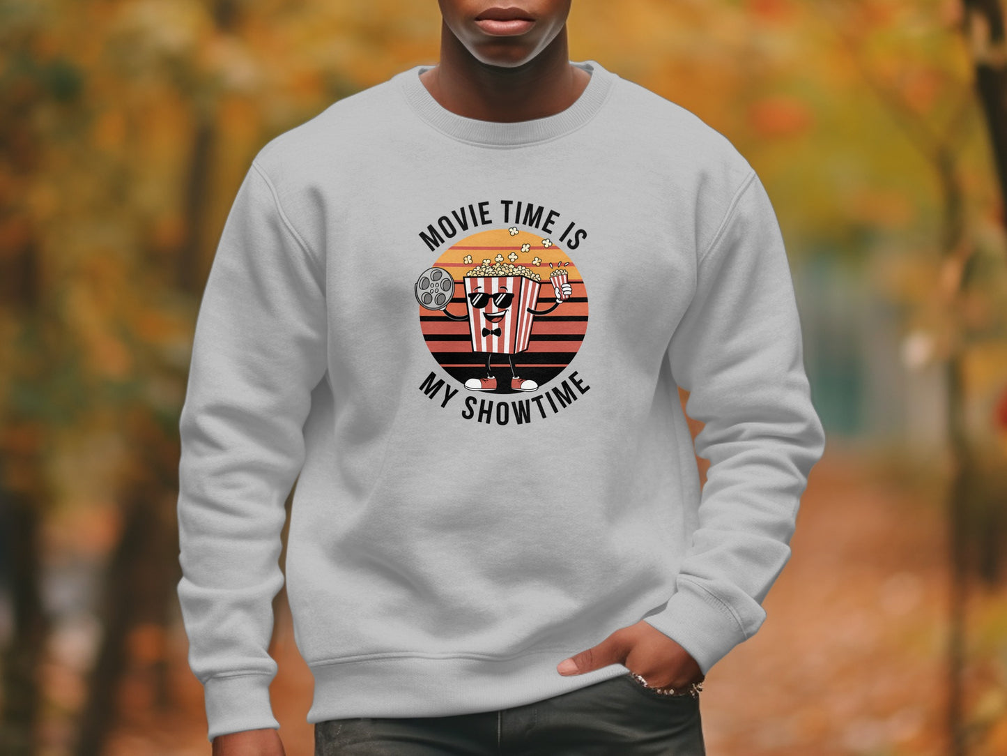 Movie Time Is My Showtime Sweatshirt product