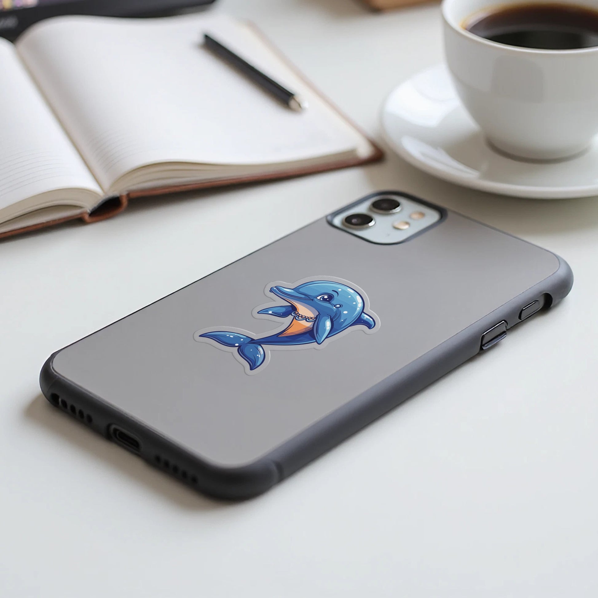 Cute Dolphin Design Phone Case product
